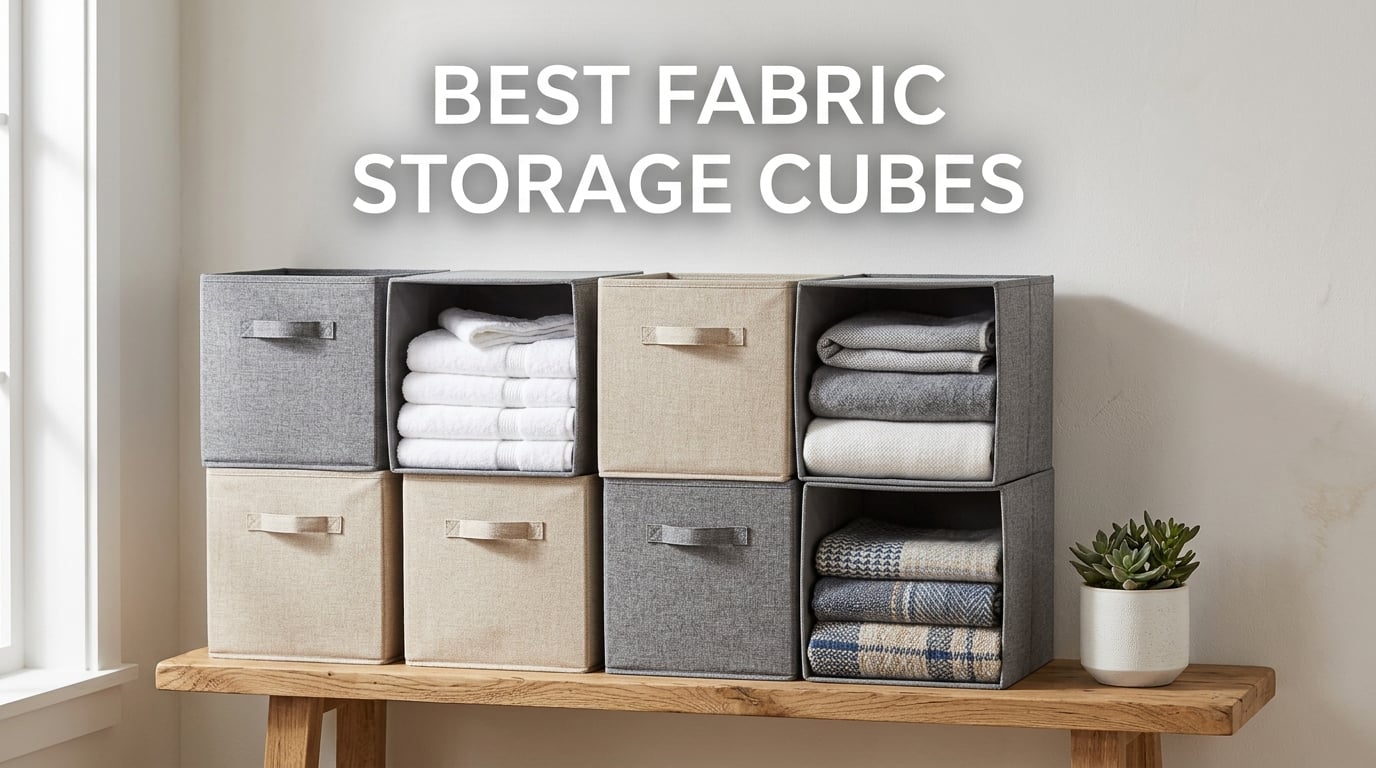 best fabric storage cubes