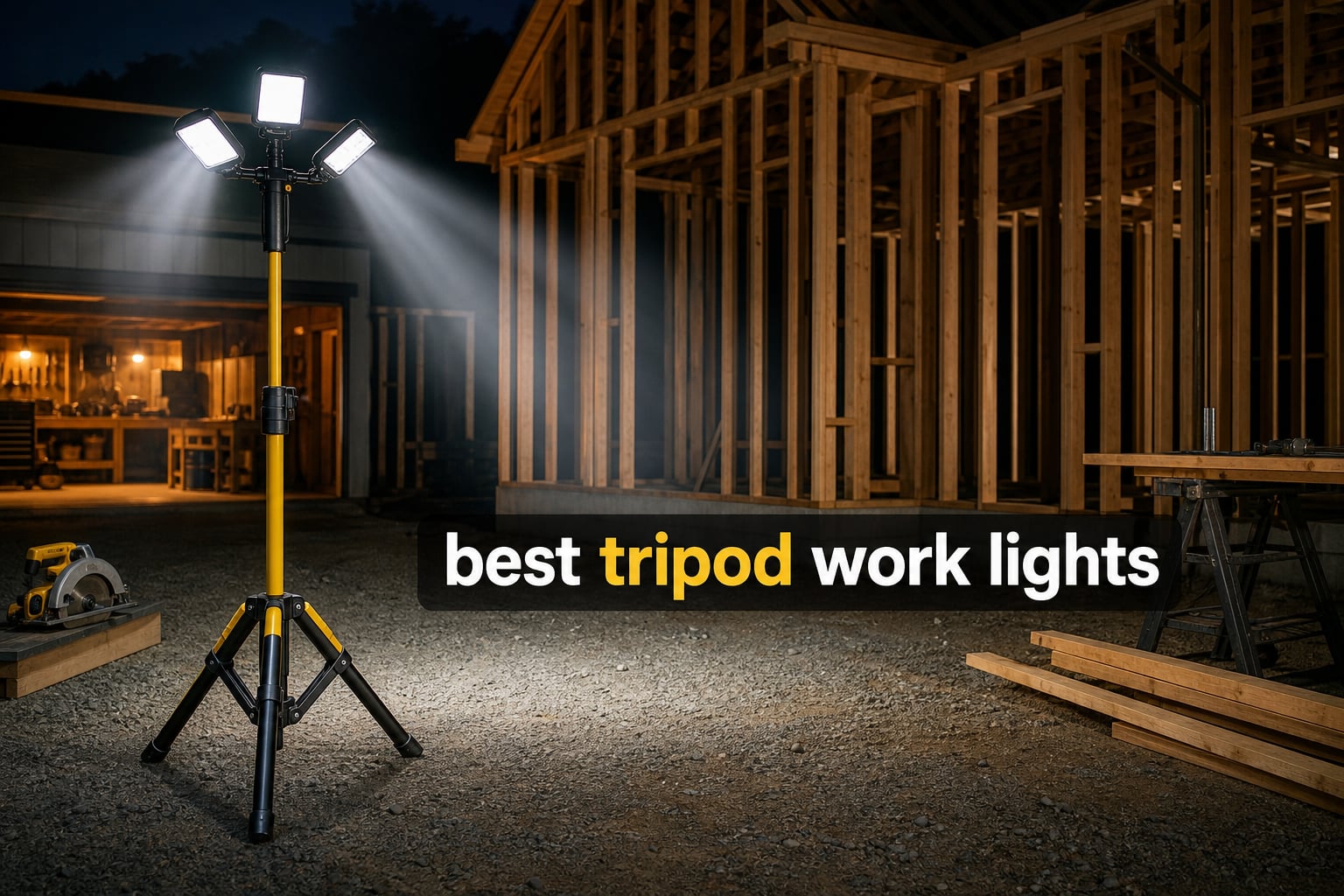 best tripod work lights