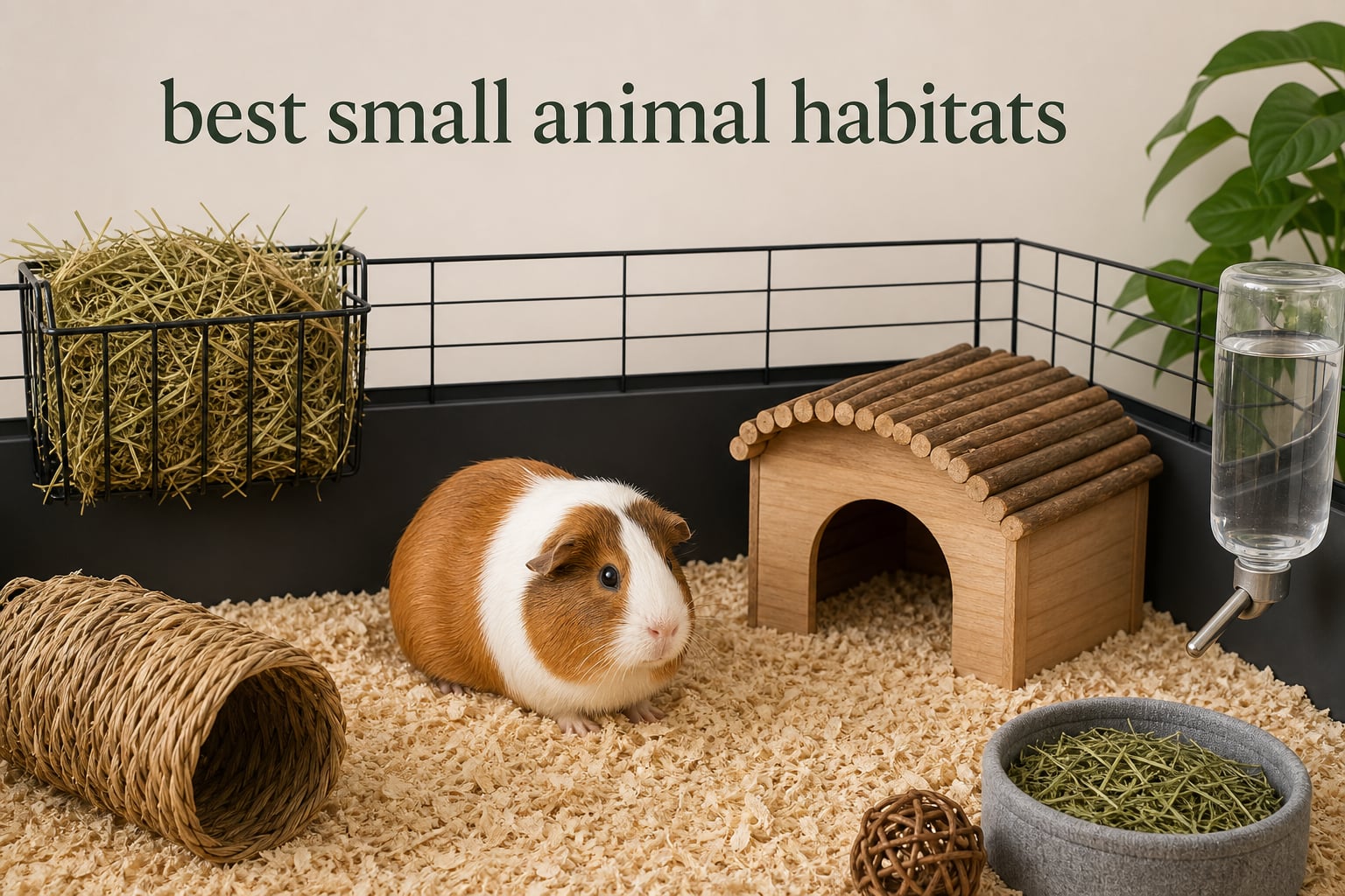 best small animal habitats