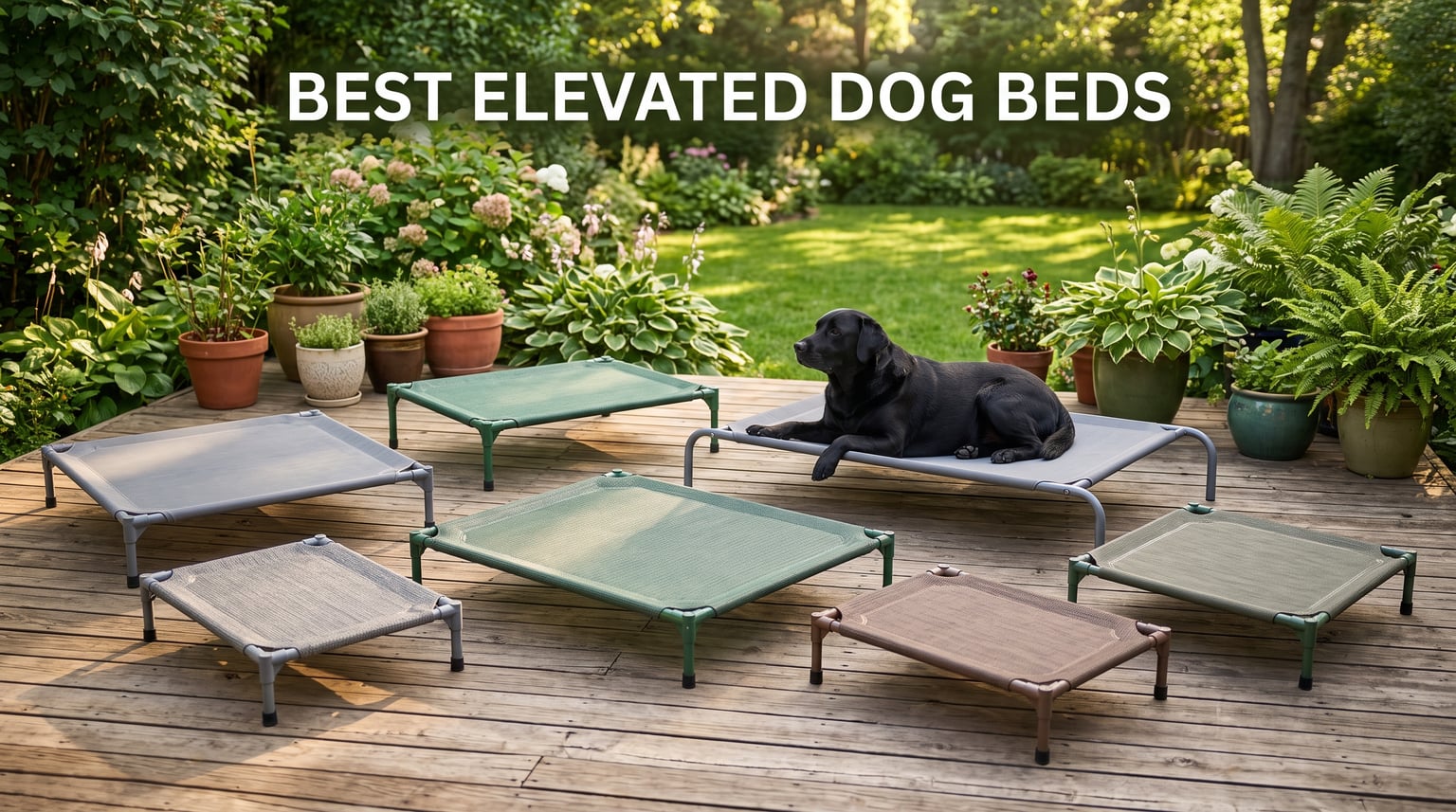 best elevated dog beds