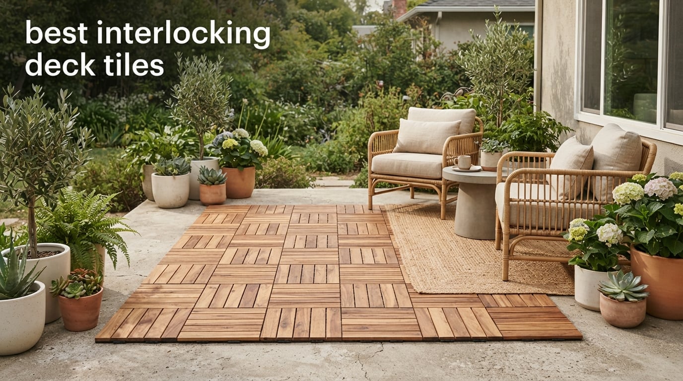 best interlocking deck tiles