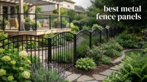best metal fence panels