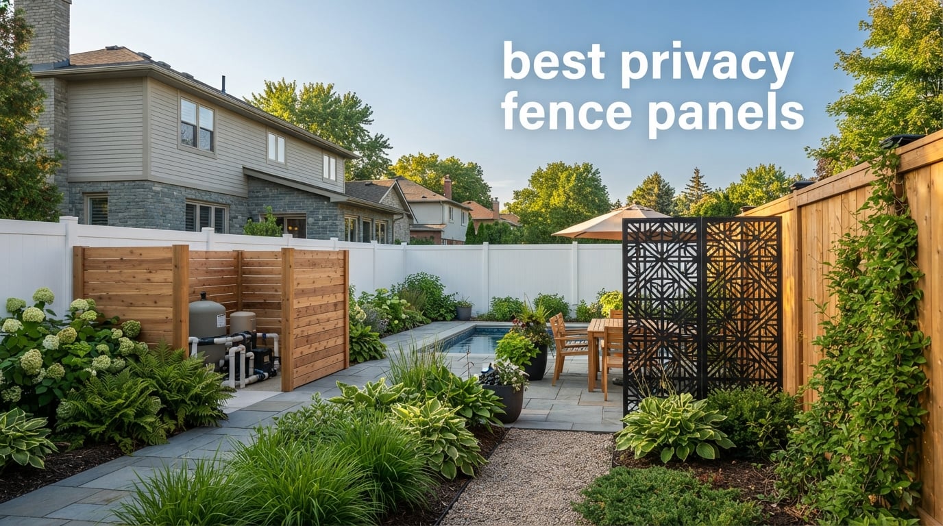 best privacy fence panels