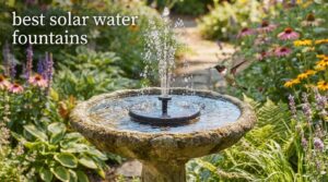 best solar water fountains