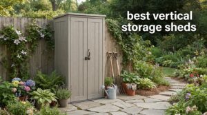 best vertical storage sheds