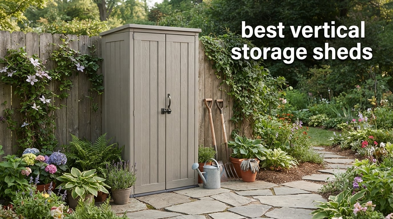 best vertical storage sheds