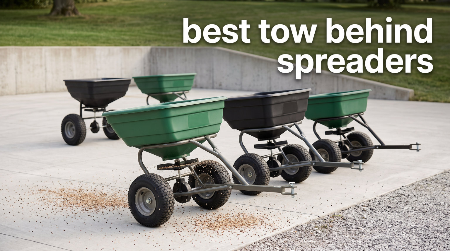 best tow behind spreaders