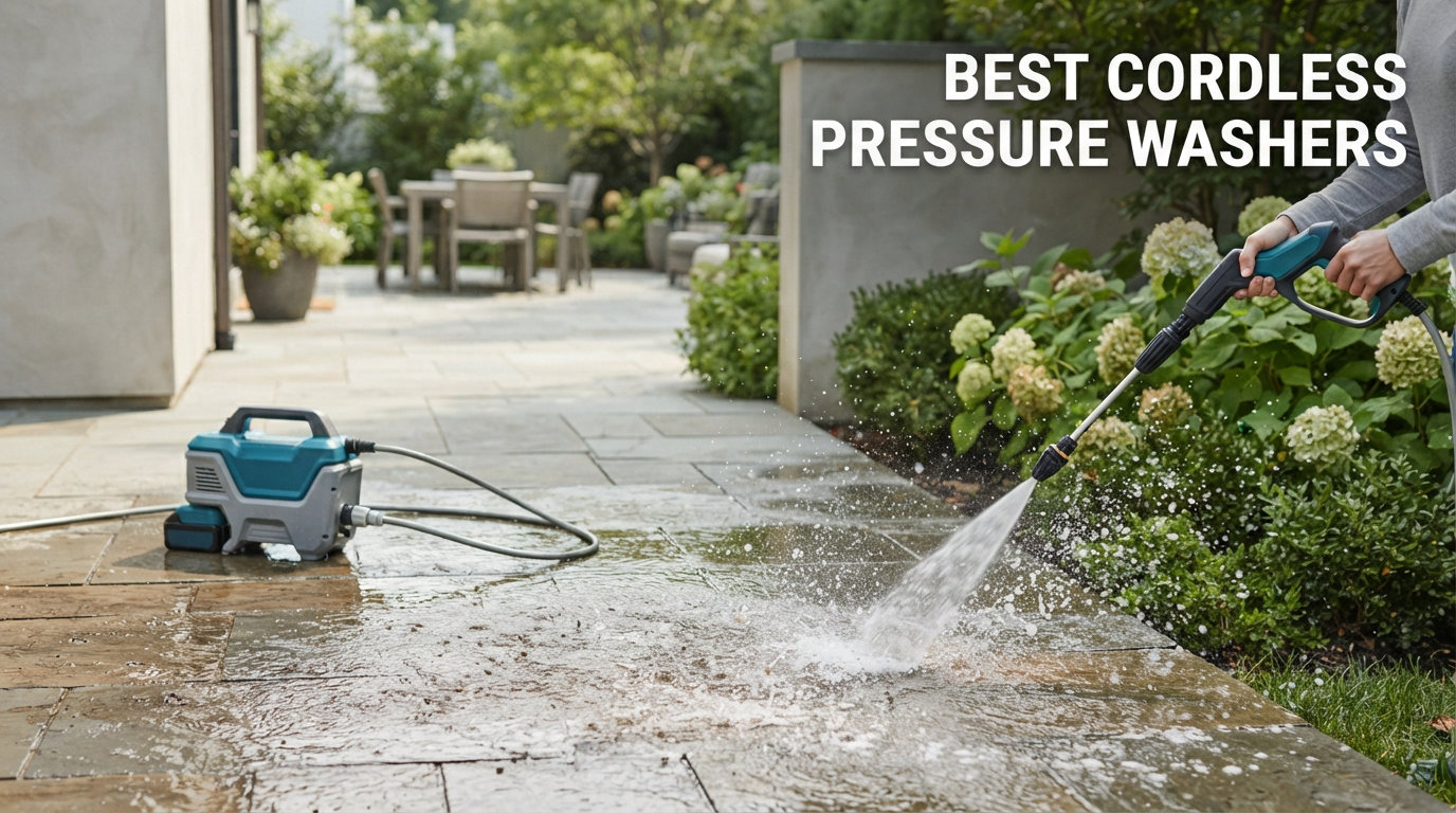 best cordless pressure washers