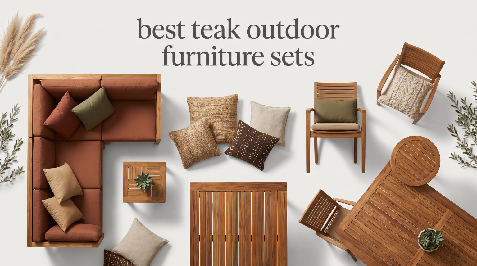 best teak outdoor furniture sets