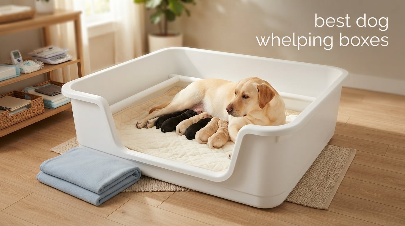 best dog whelping boxes