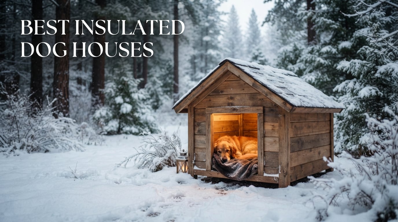 best insulated dog houses