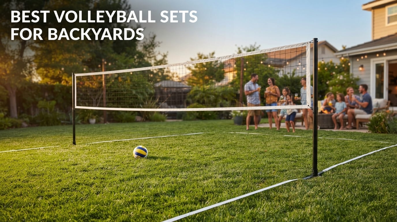 best volleyball sets for backyards