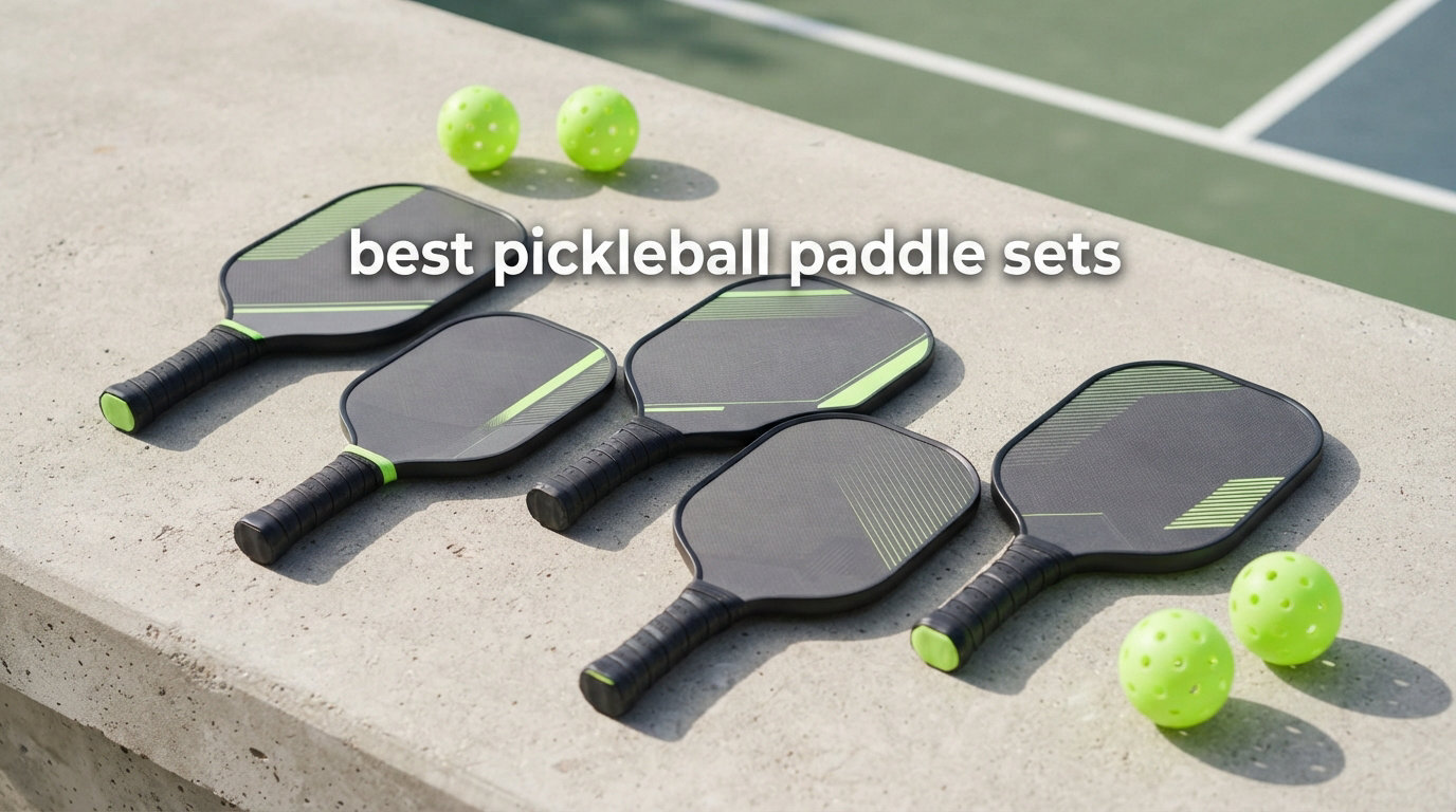 best pickleball paddle sets