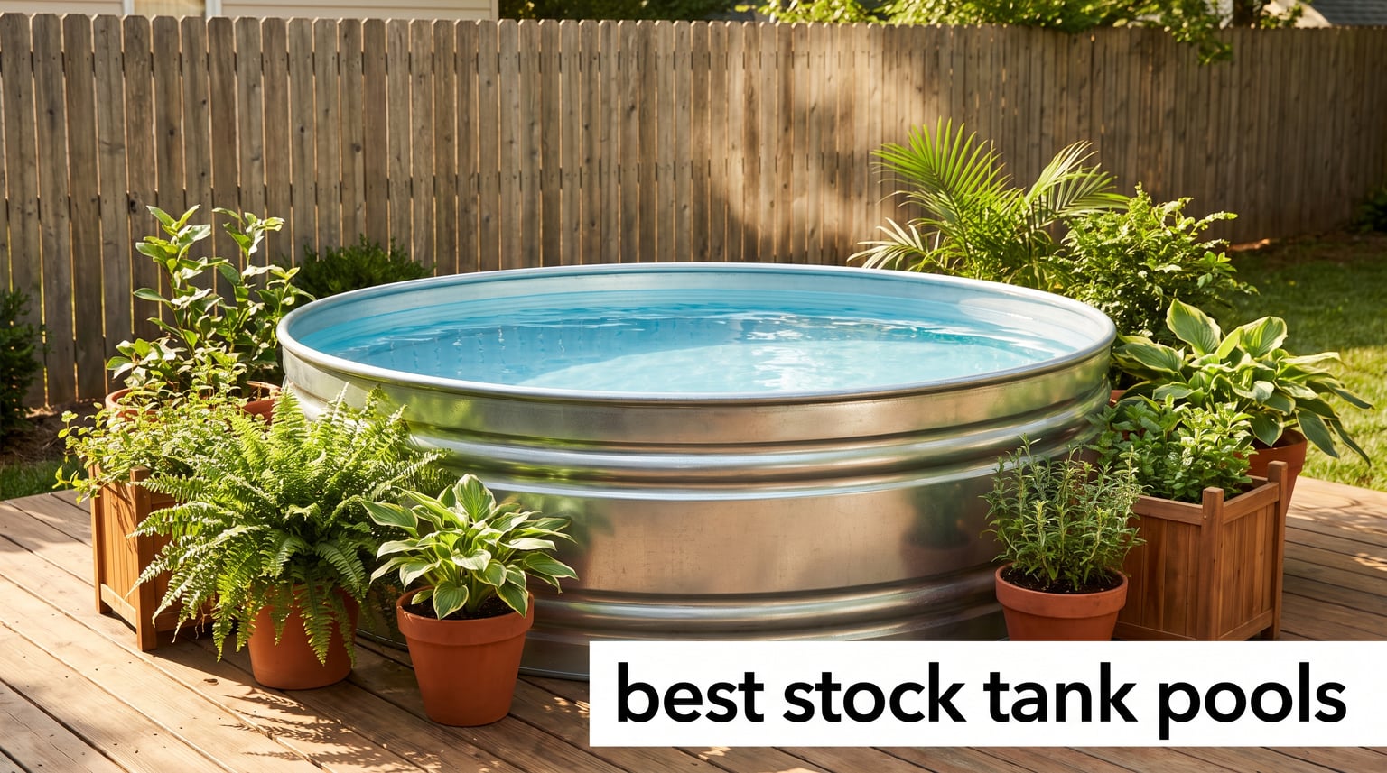 best stock tank pools