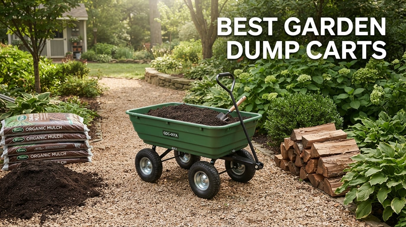 best garden dump carts