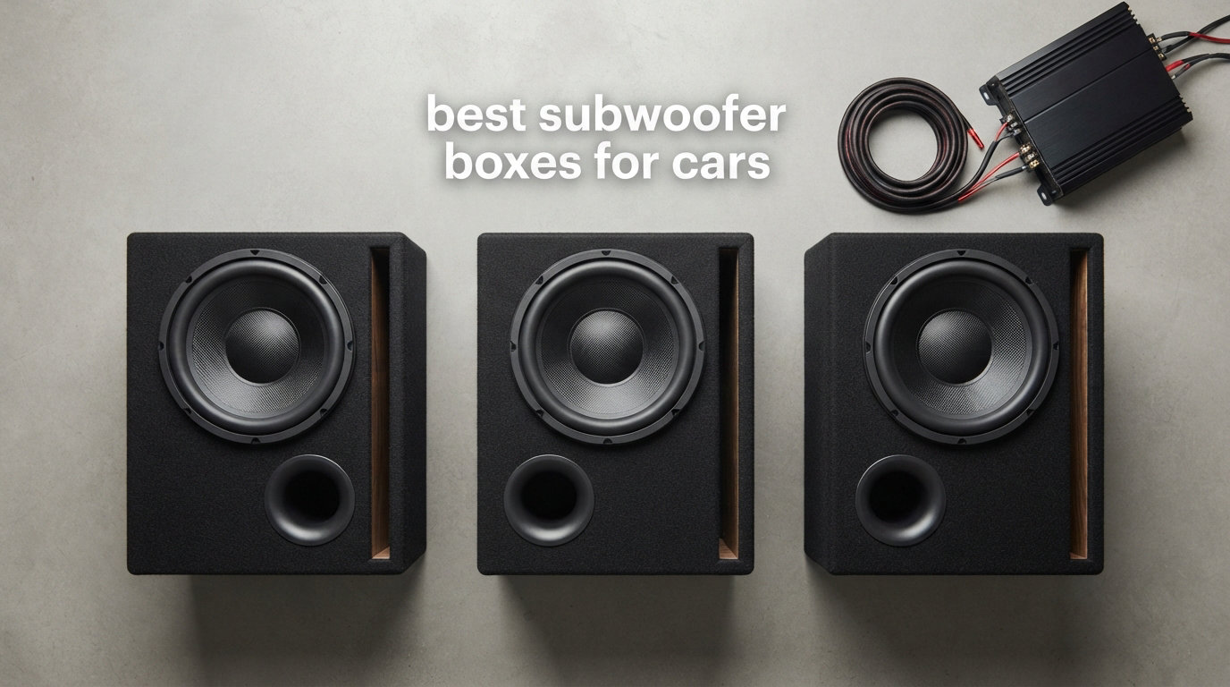 best subwoofer boxes for cars