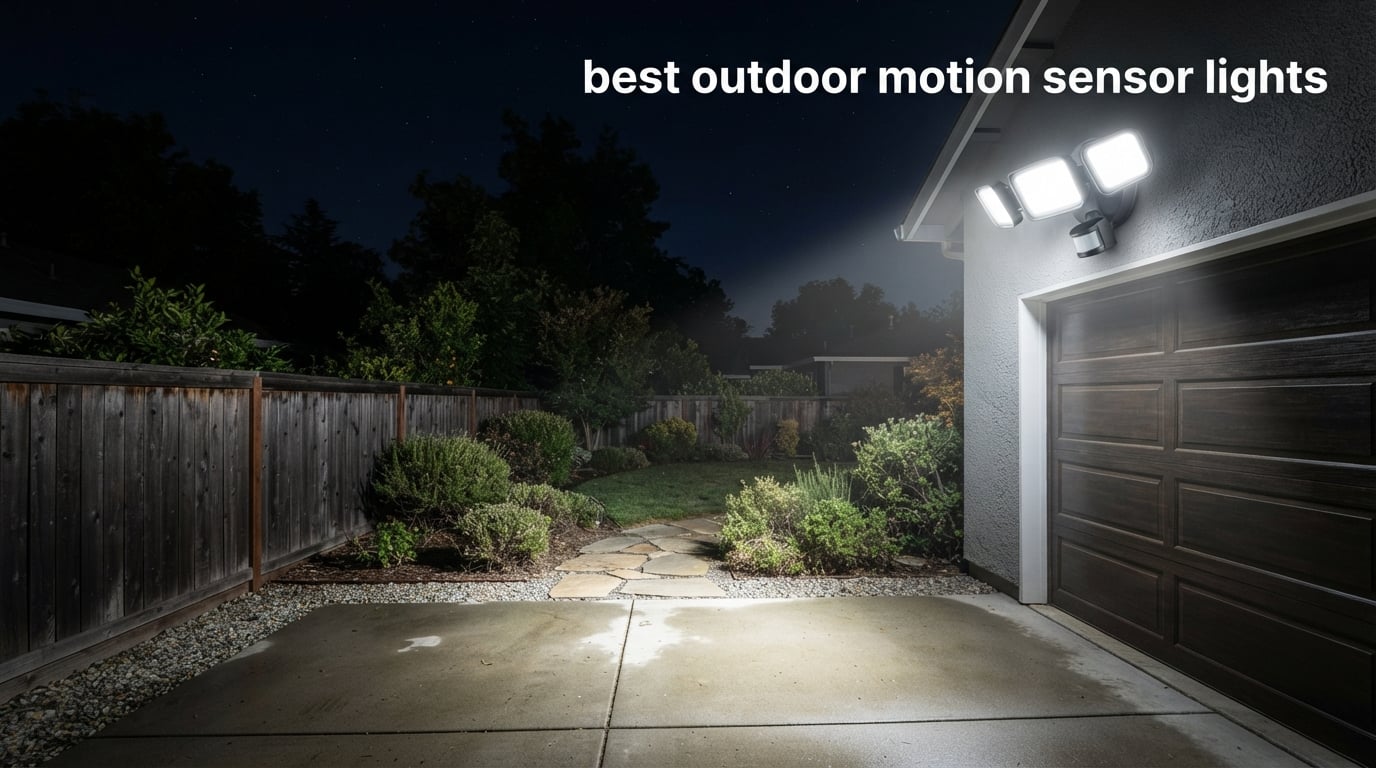 best outdoor motion sensor lights