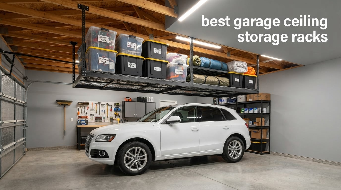 best garage ceiling storage racks