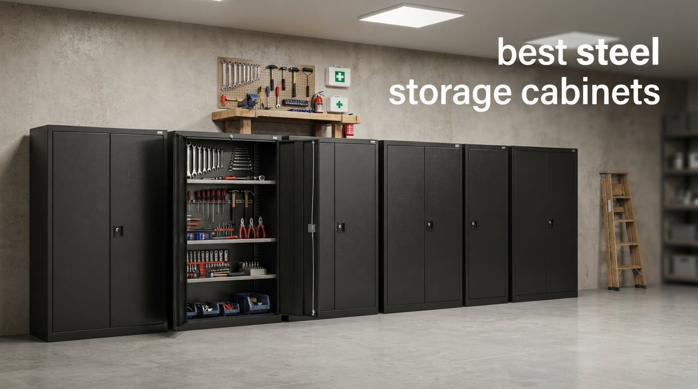best steel storage cabinets
