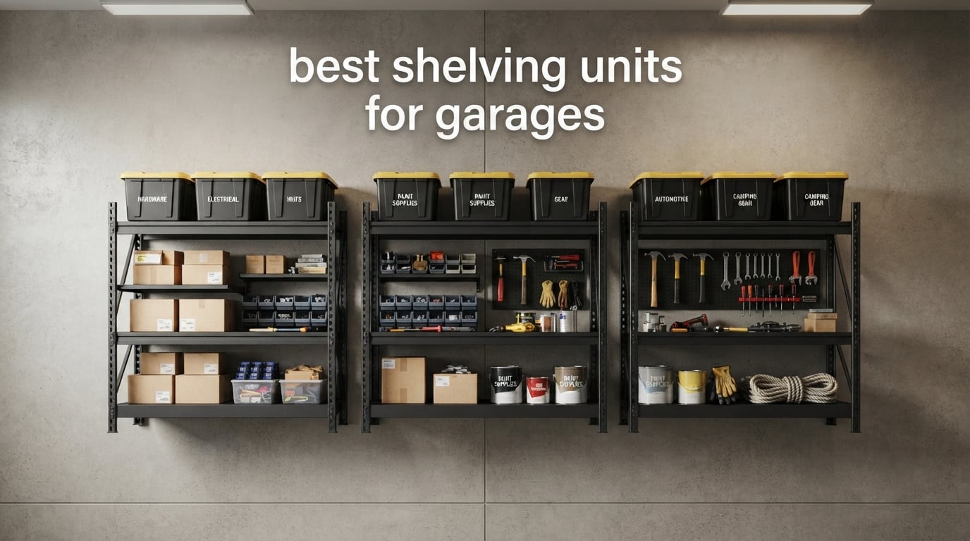 best shelving units for garages