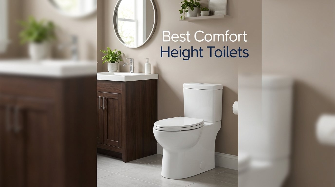 best comfort height toilets