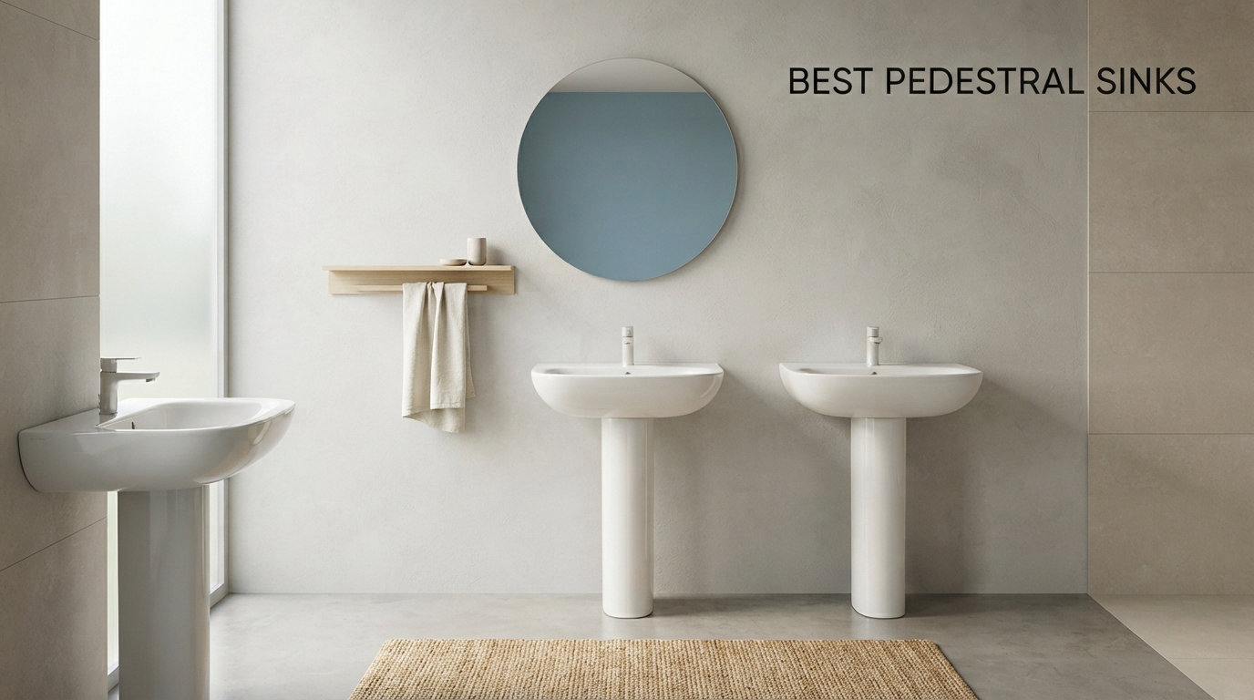 best pedestal sinks