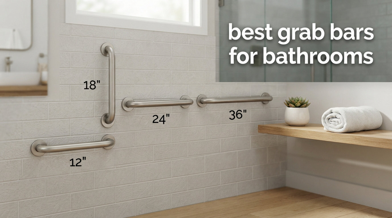 best grab bars for bathrooms