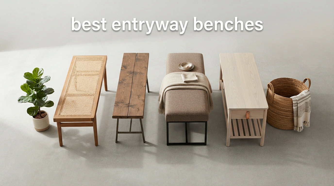 best entryway benches