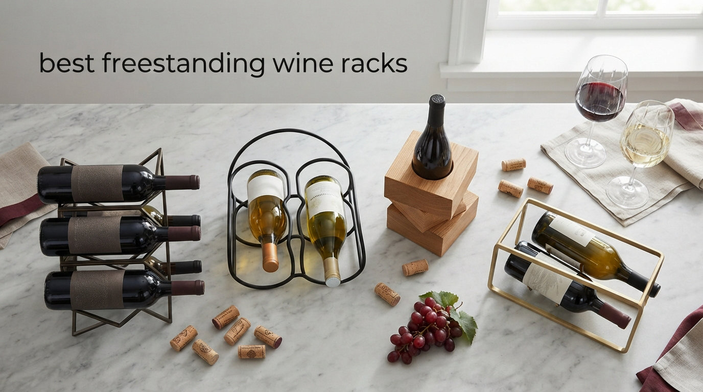 best freestanding wine racks