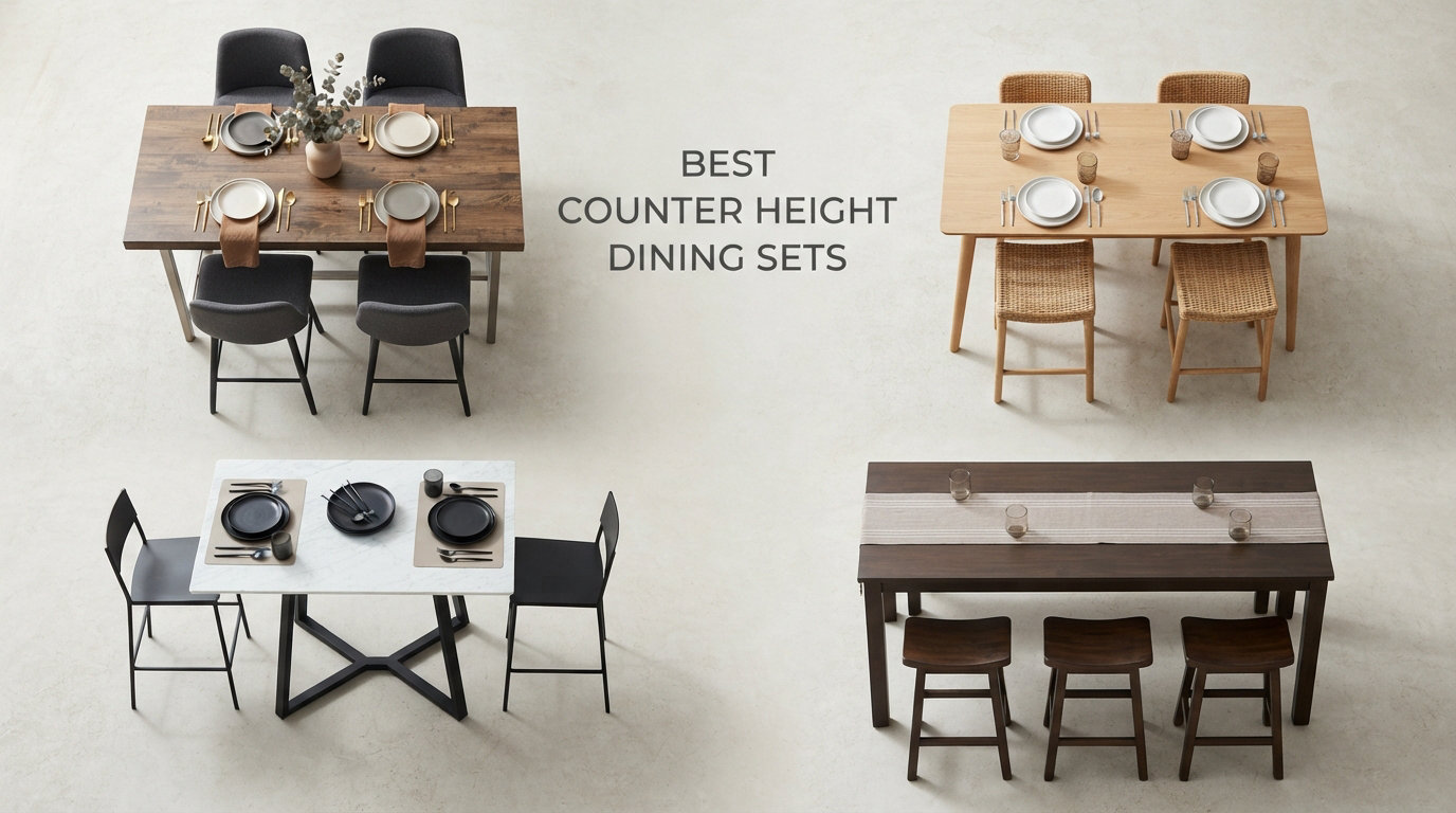 best counter height dining sets