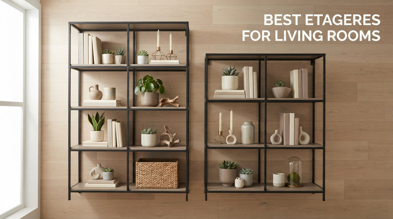 best etageres for living rooms