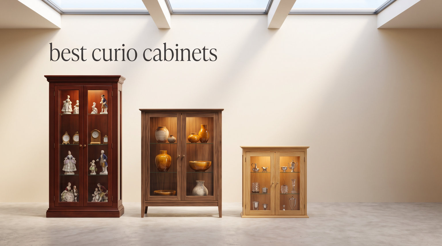 best curio cabinets