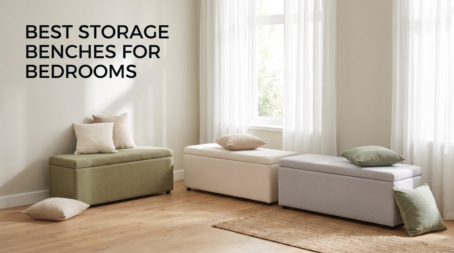 best storage benches for bedrooms