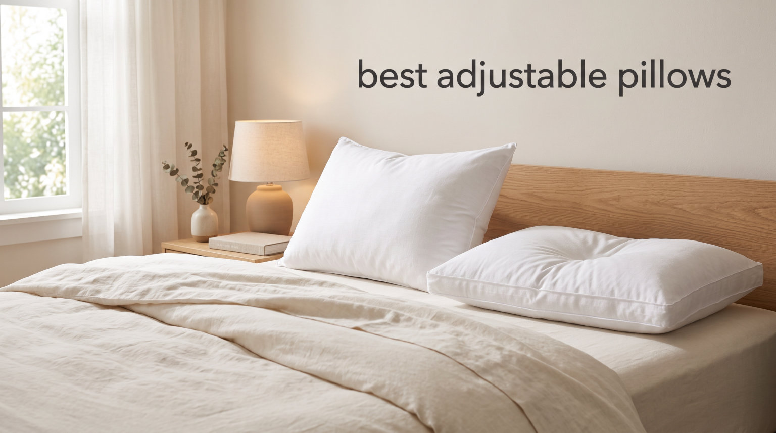 best adjustable pillows