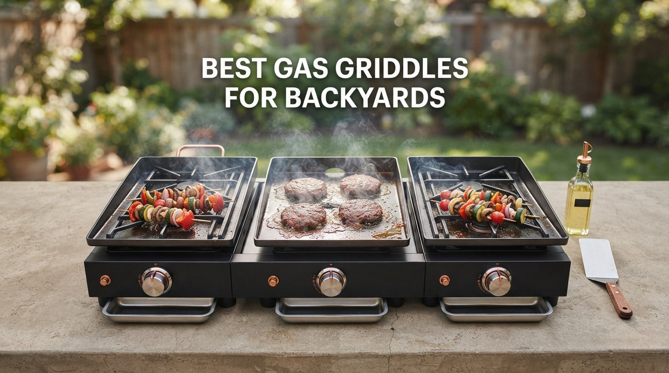 best gas griddles for backyards