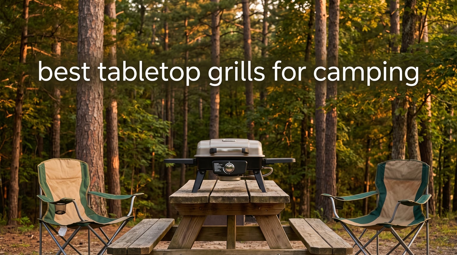 best tabletop grills for camping
