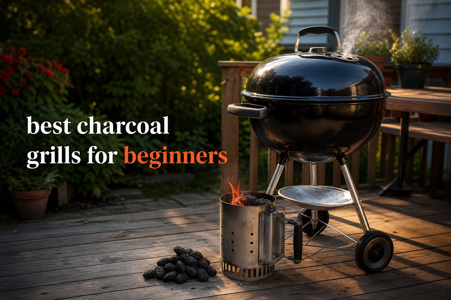 best charcoal grills for beginners
