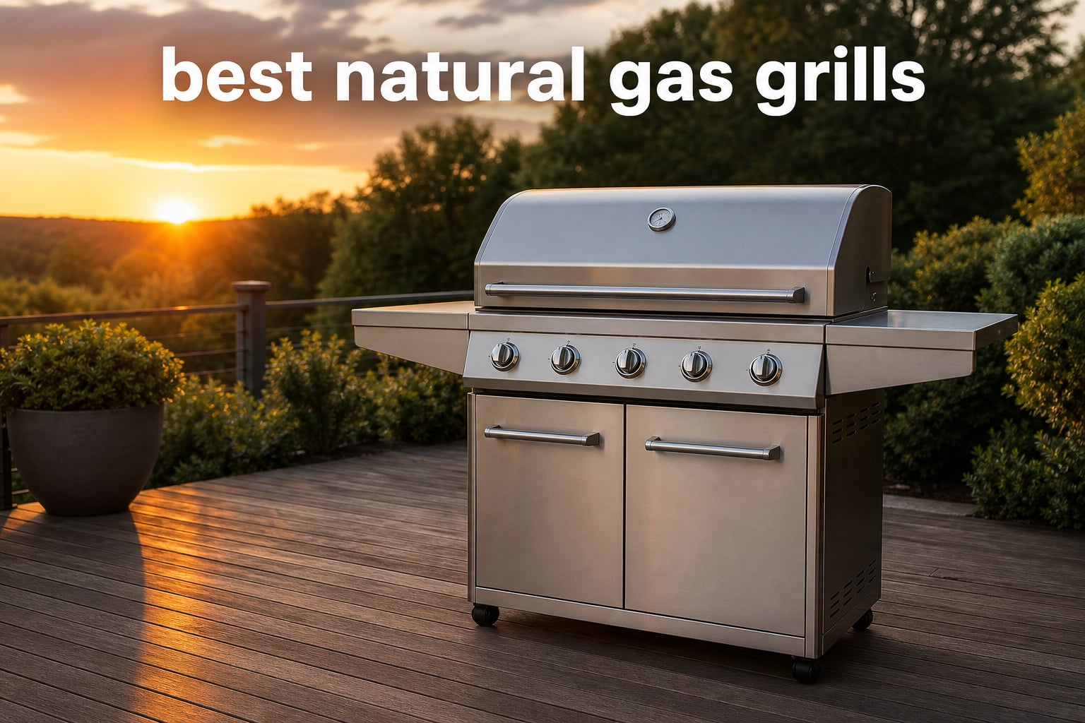 best natural gas grills