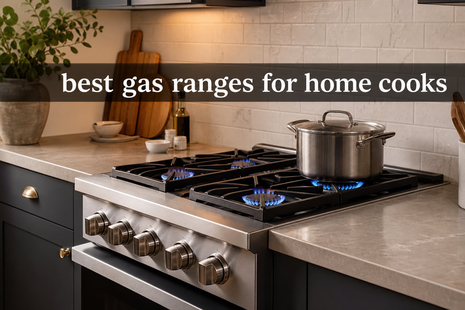 best gas ranges for home cooks