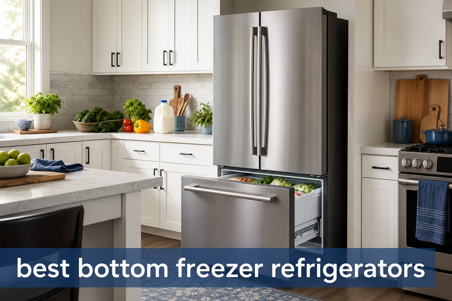 best bottom freezer refrigerators