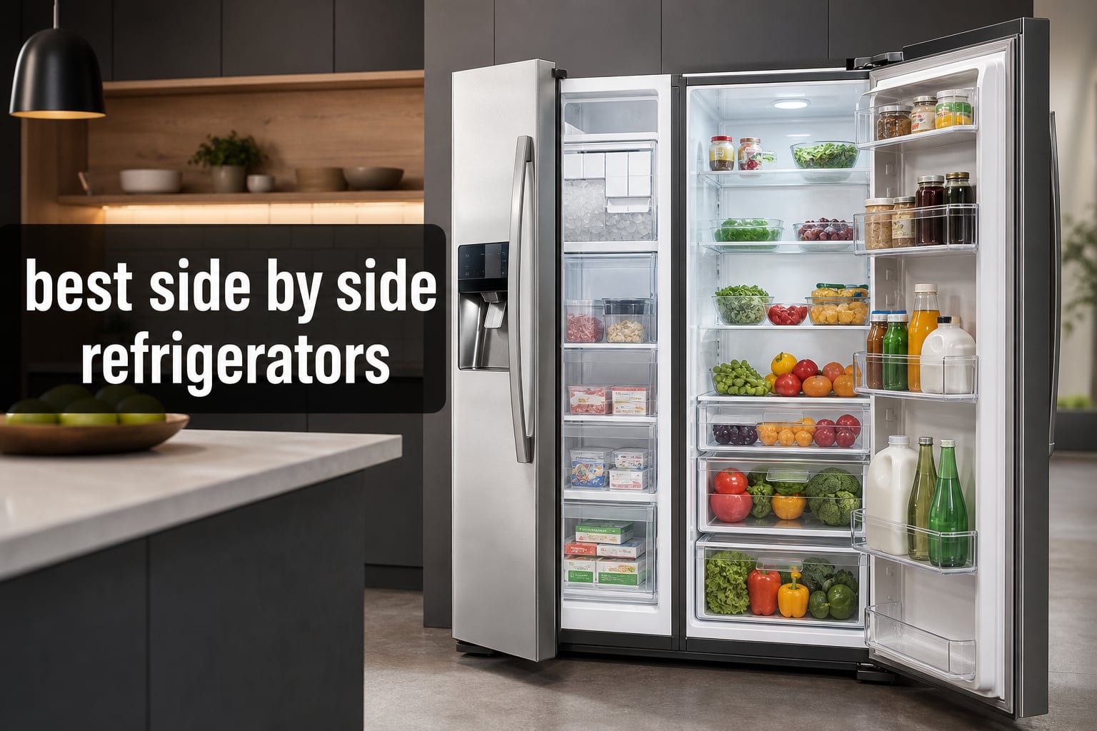 best side by side refrigerators