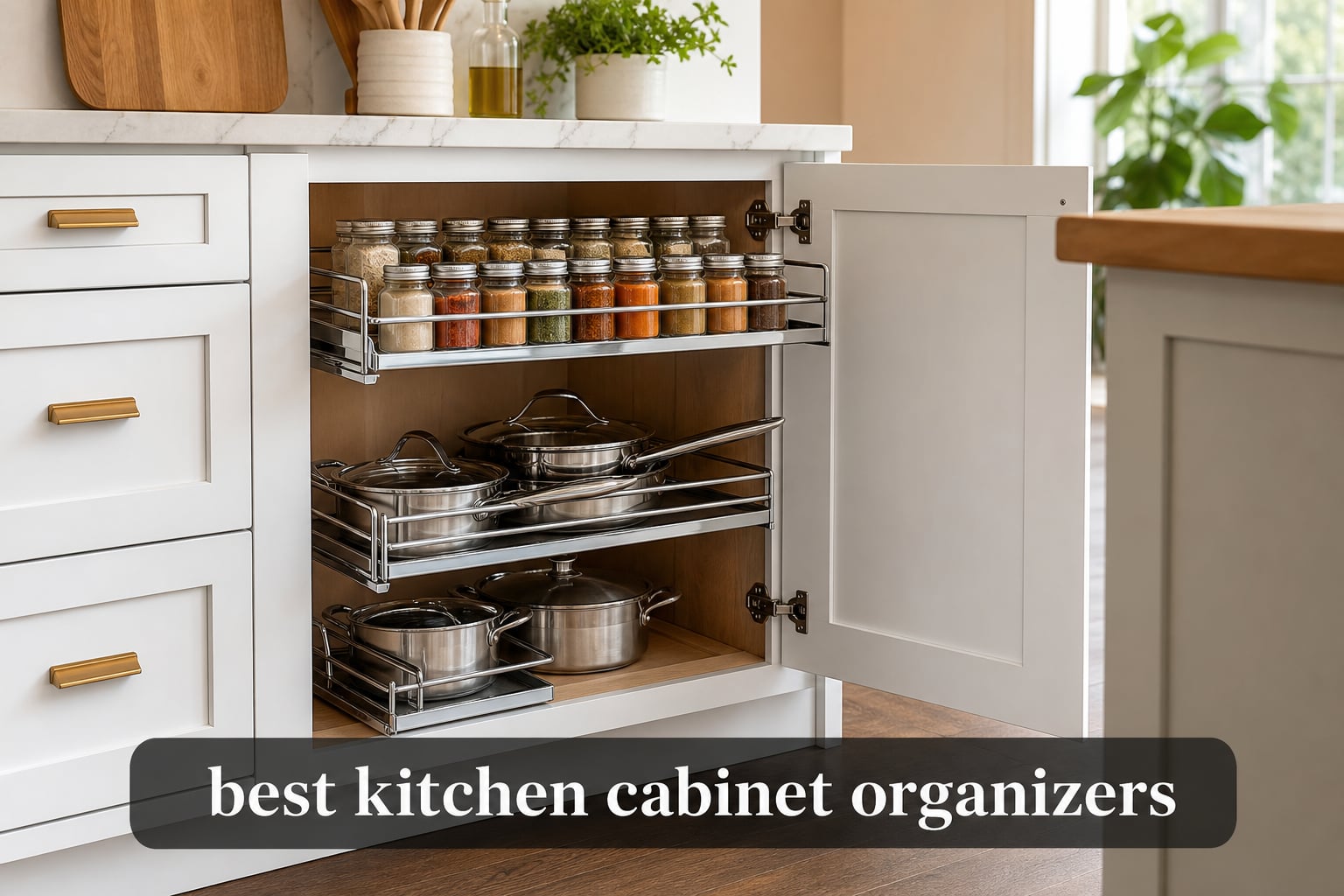 best kitchen cabinet organizers