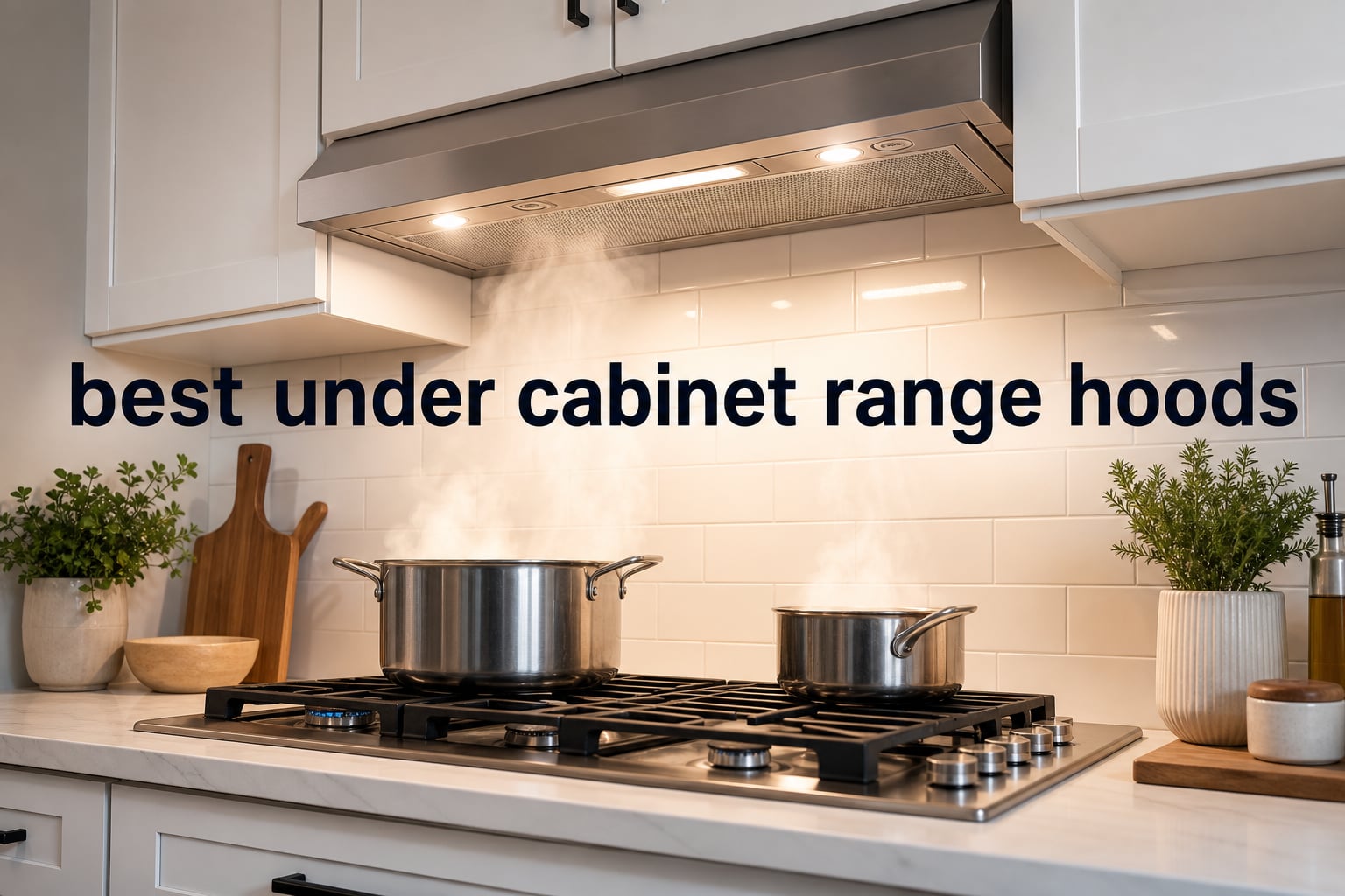 best under cabinet range hoods