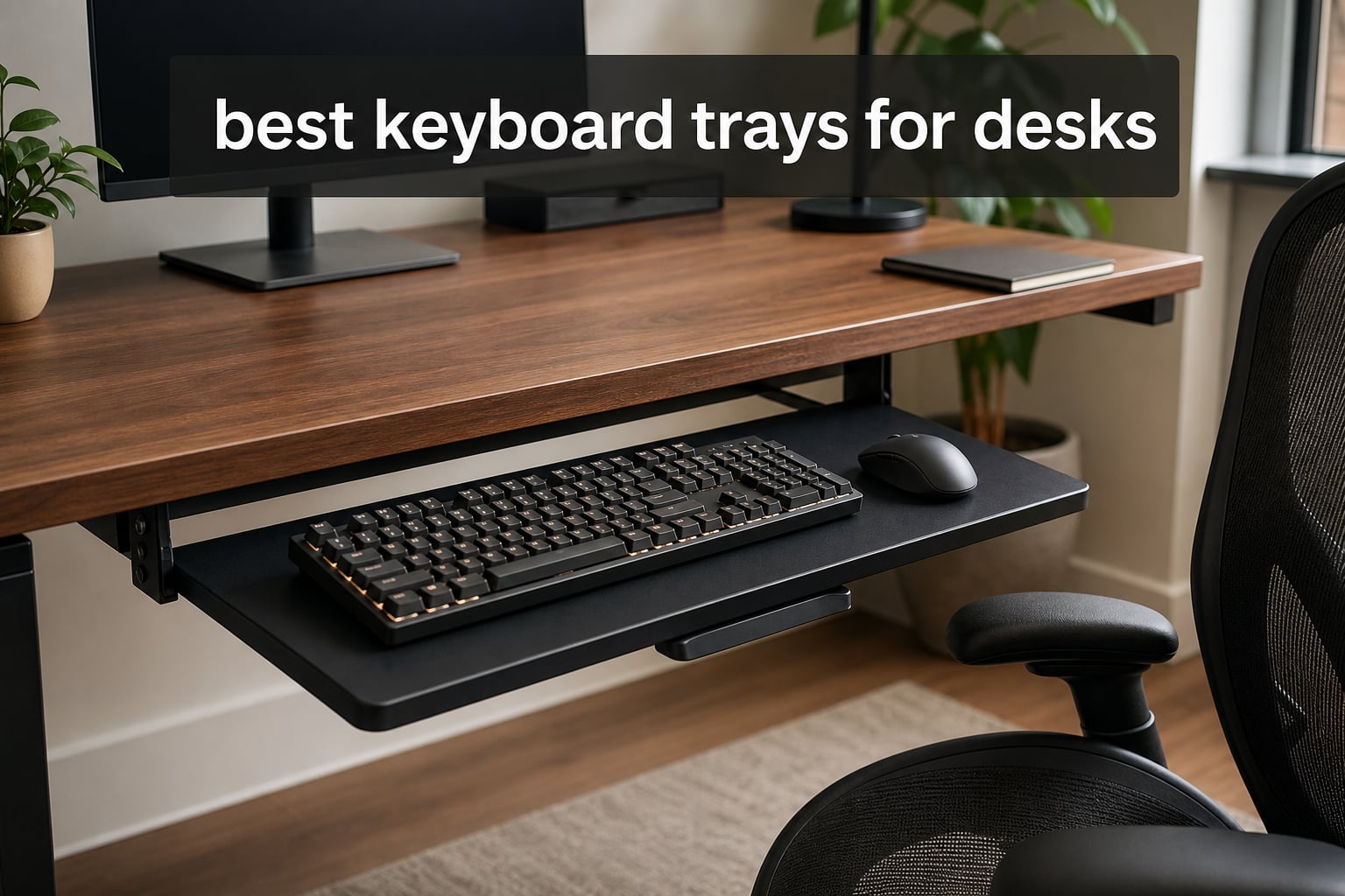 best keyboard trays for desks