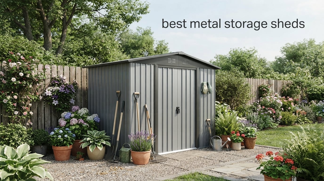 best metal storage sheds