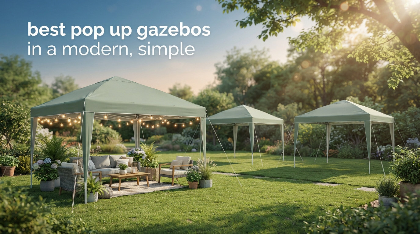 best pop up gazebos