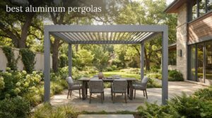 best aluminum pergolas