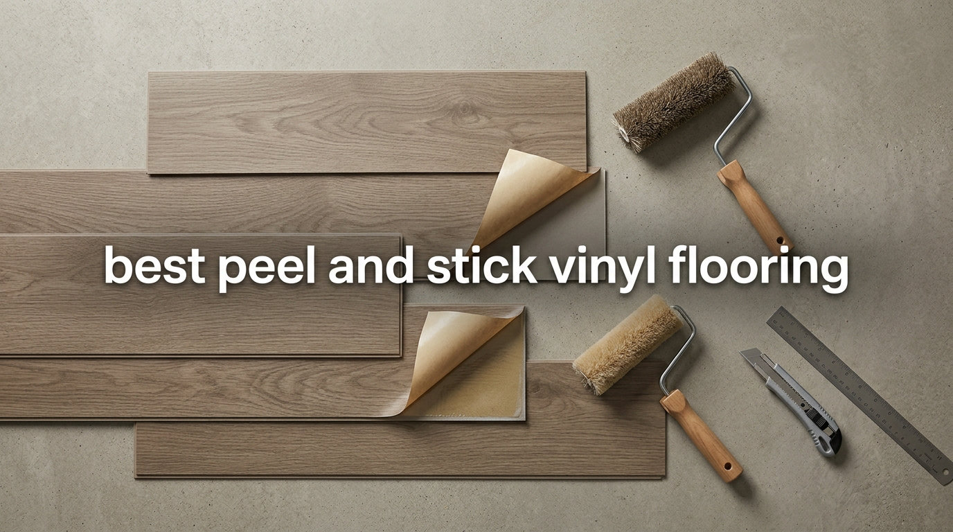 best peel and stick vinyl flooring