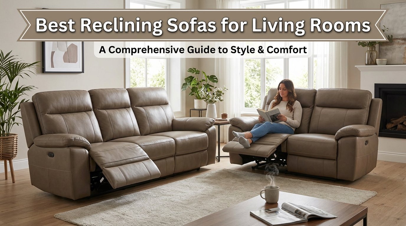 best reclining sofas for living rooms