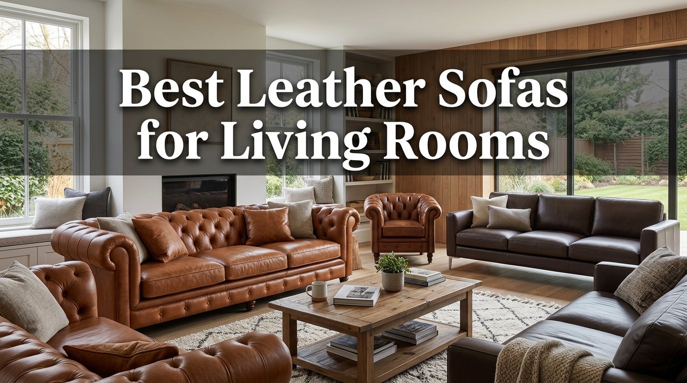 best leather sofas for living rooms